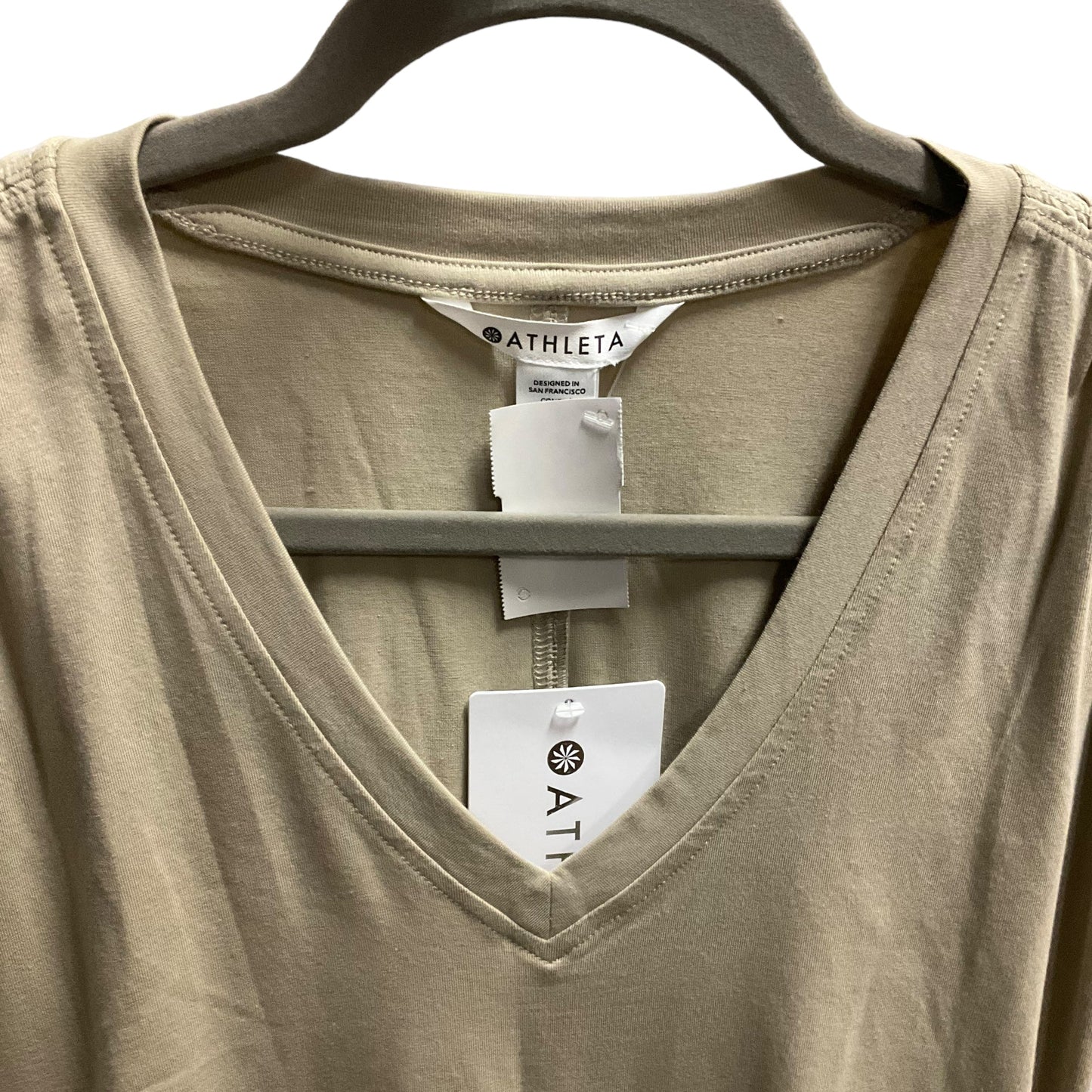 Taupe Dress Casual Short Athleta, Size S