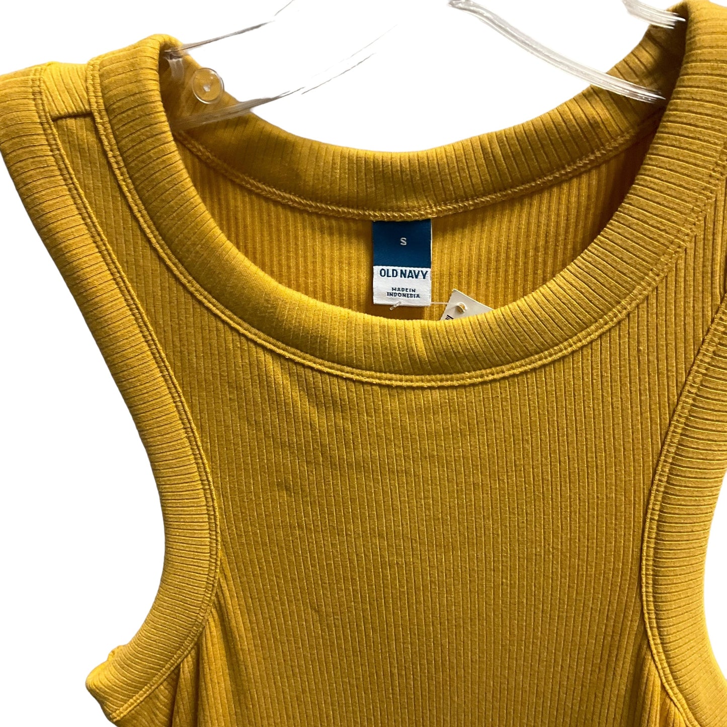 Yellow Dress Casual Midi Old Navy, Size S