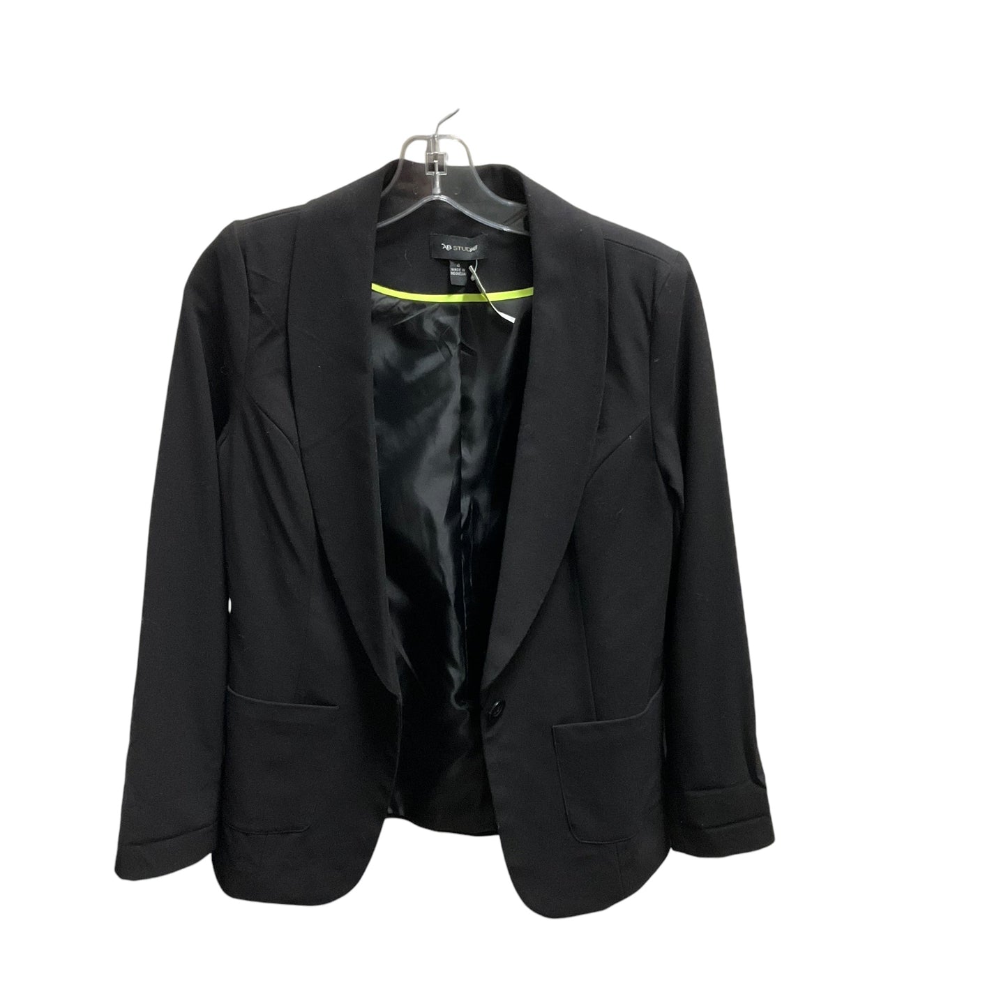 Blazer By Ab Studio In Black, Size: 4