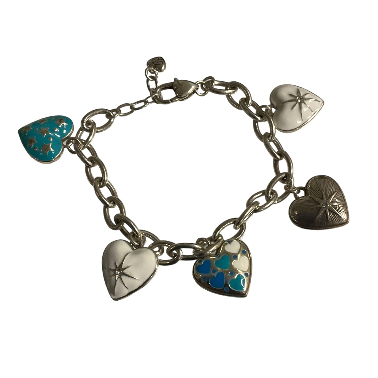 Amore Shades Hearts Bracelet Charm By Brighton