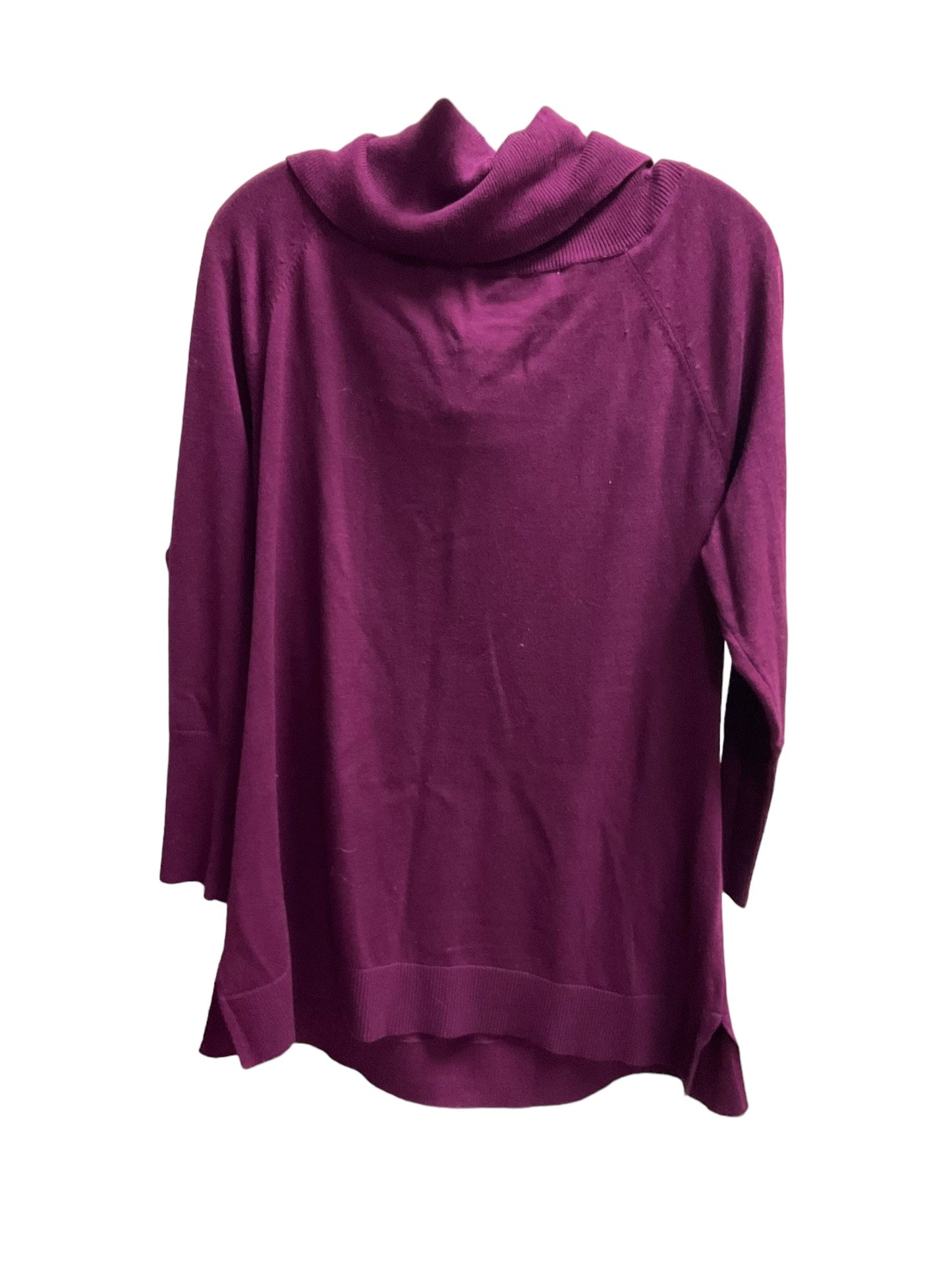 Sweater By Isaac Mizrahi Live Qvc In Purple, Size: L