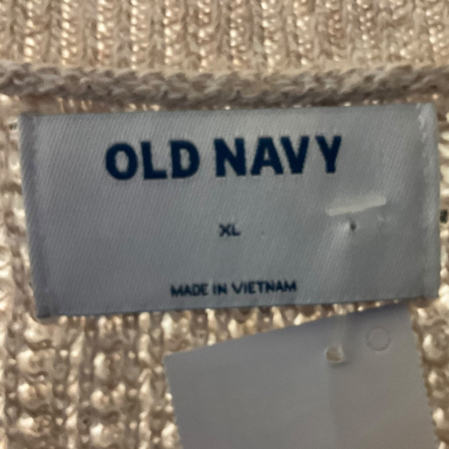 Sweater By Old Navy In Beige, Size: Xl