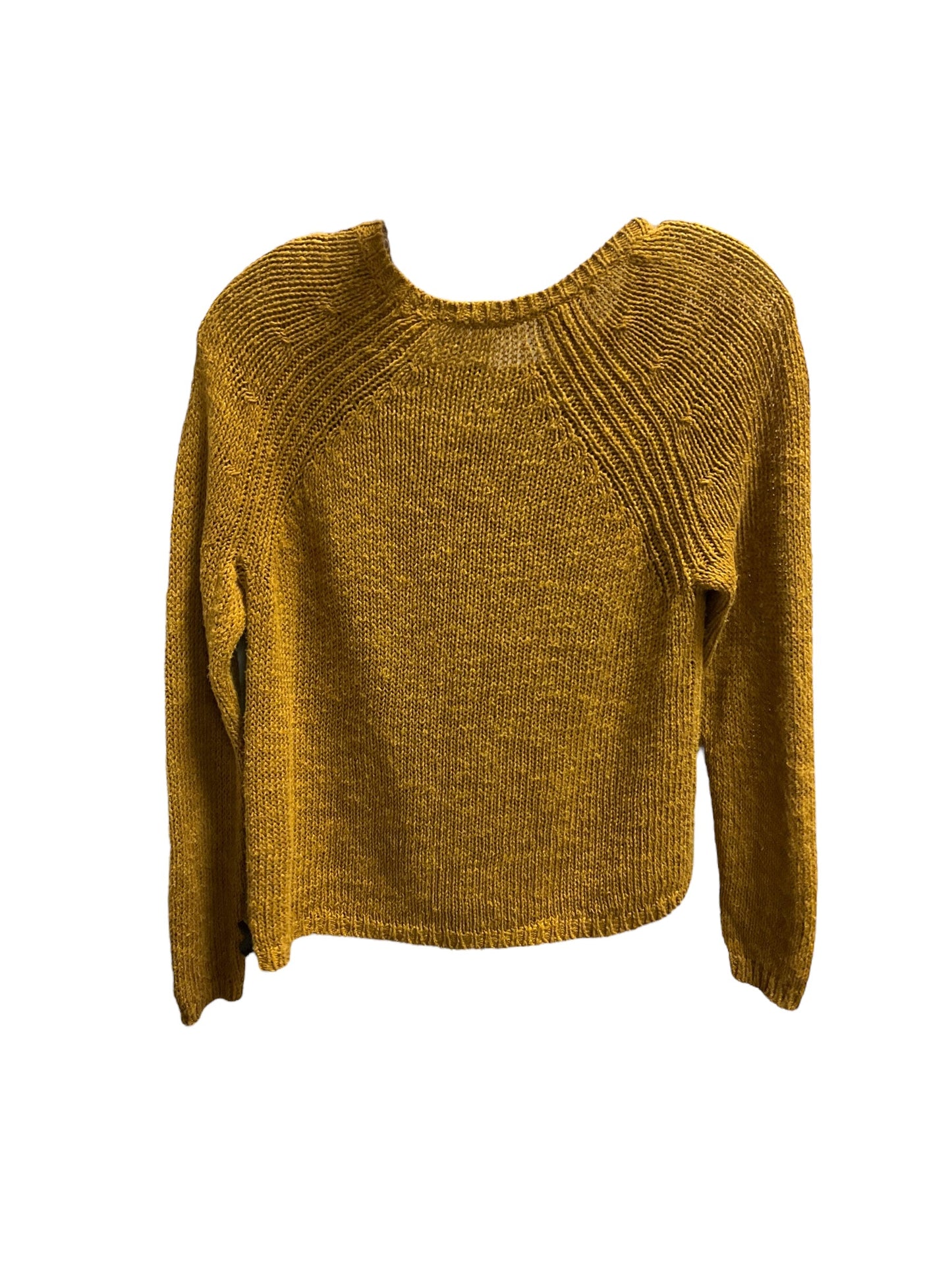 Sweater By Eileen Fisher In Gold, Size: Xxs