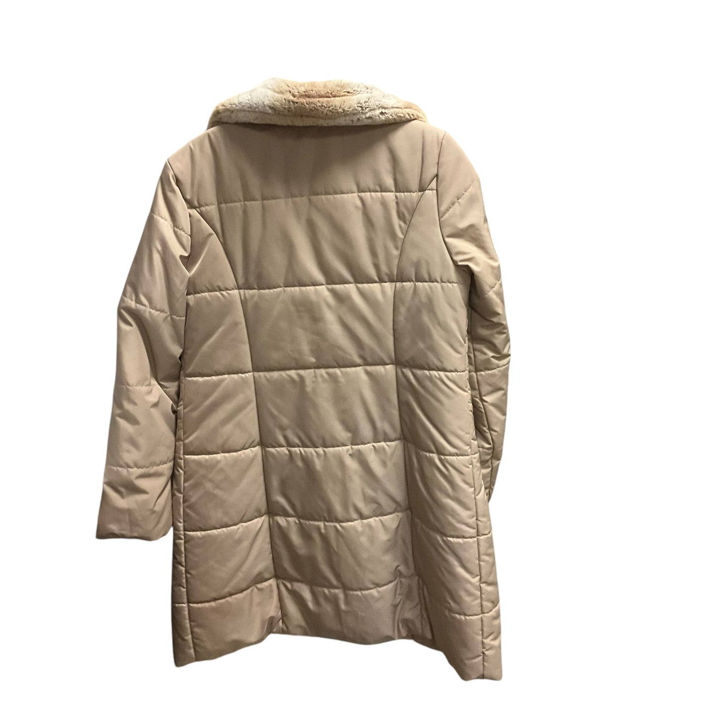 Coat Puffer & Quilted By patty kim  In Beige, Size: S