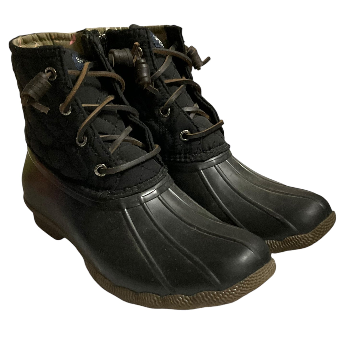 Boots Rain By Sperry In Black, Size: 6.5