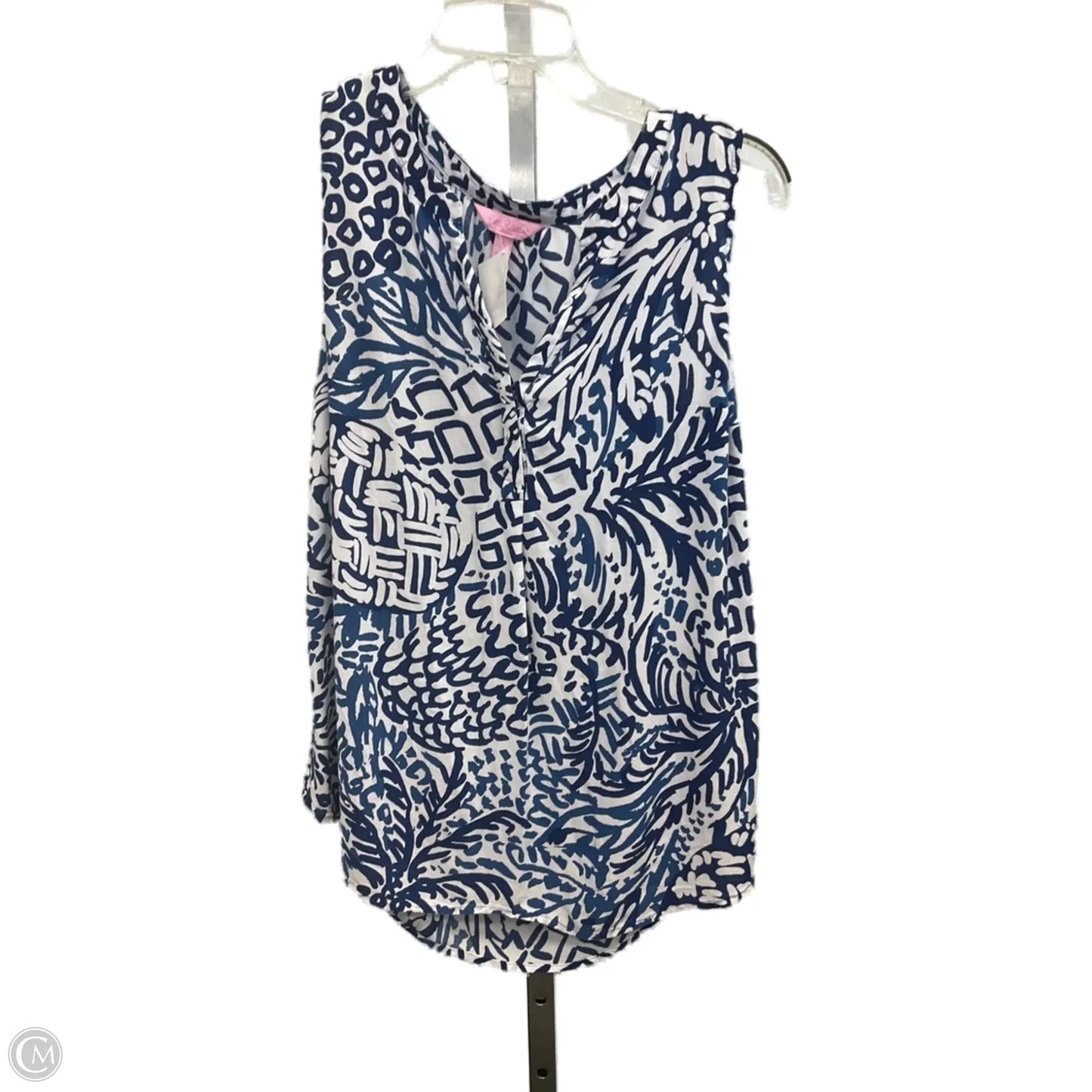 Top Long Sleeve By Talbots In Striped Pattern, Size: Mp