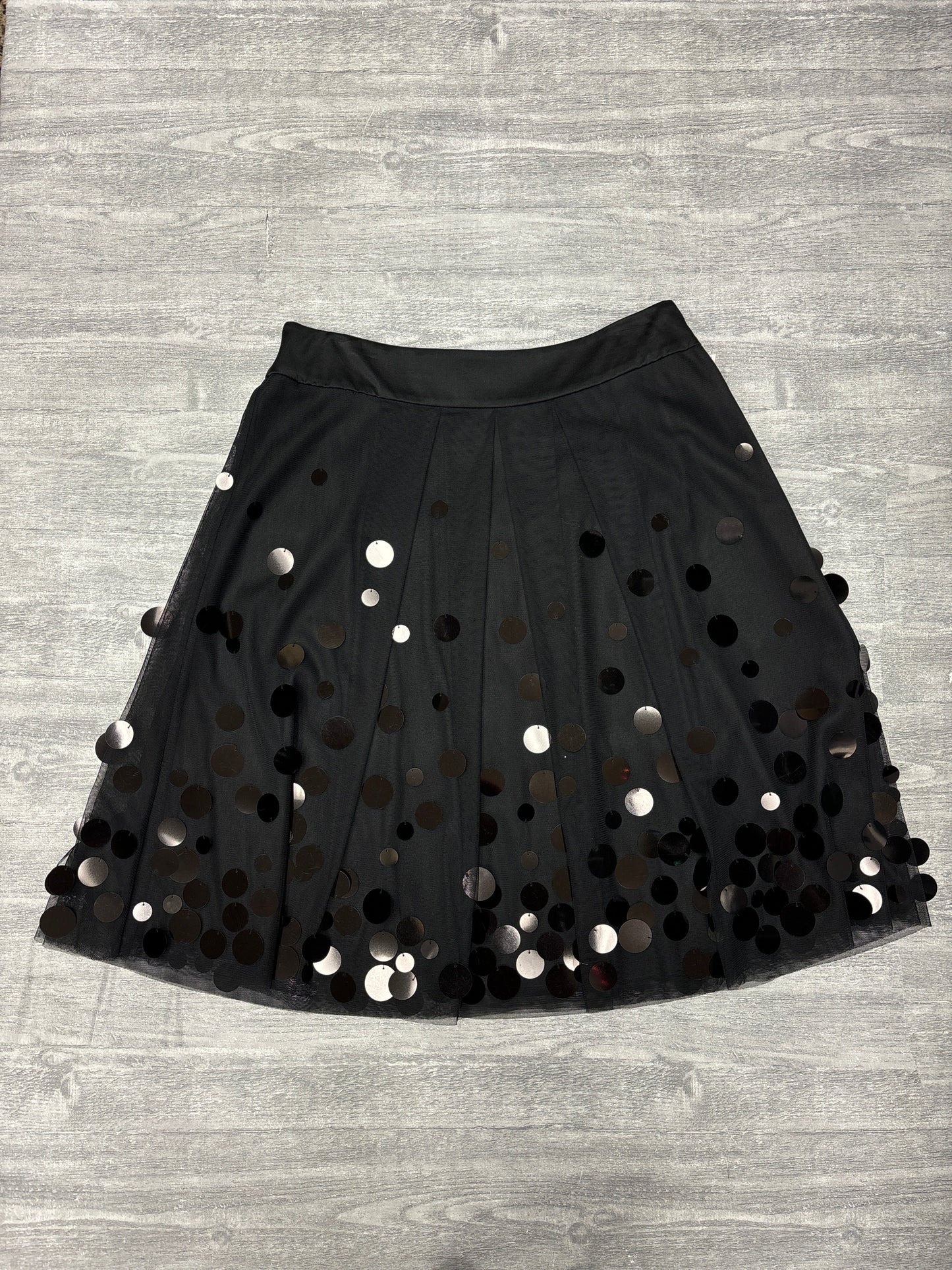 Skirt Mini & Short By Ann Taylor In Black, Size: 4