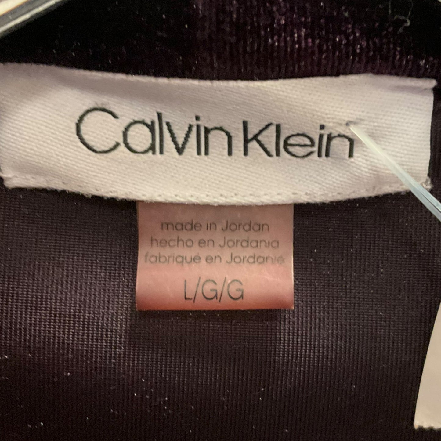 Bolero By Calvin Klein In Purple, Size: L