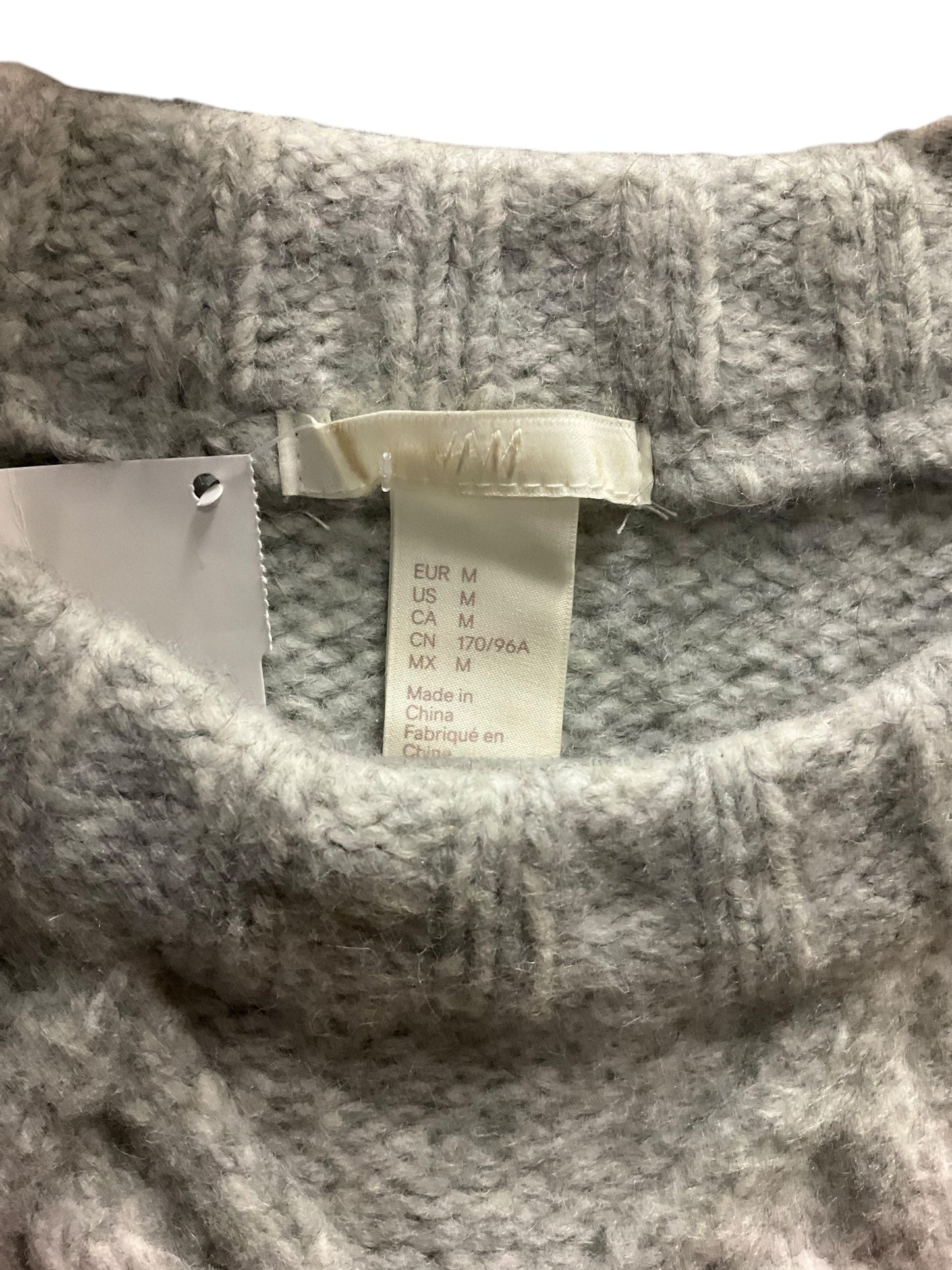 Sweater By H&m In Grey, Size: M