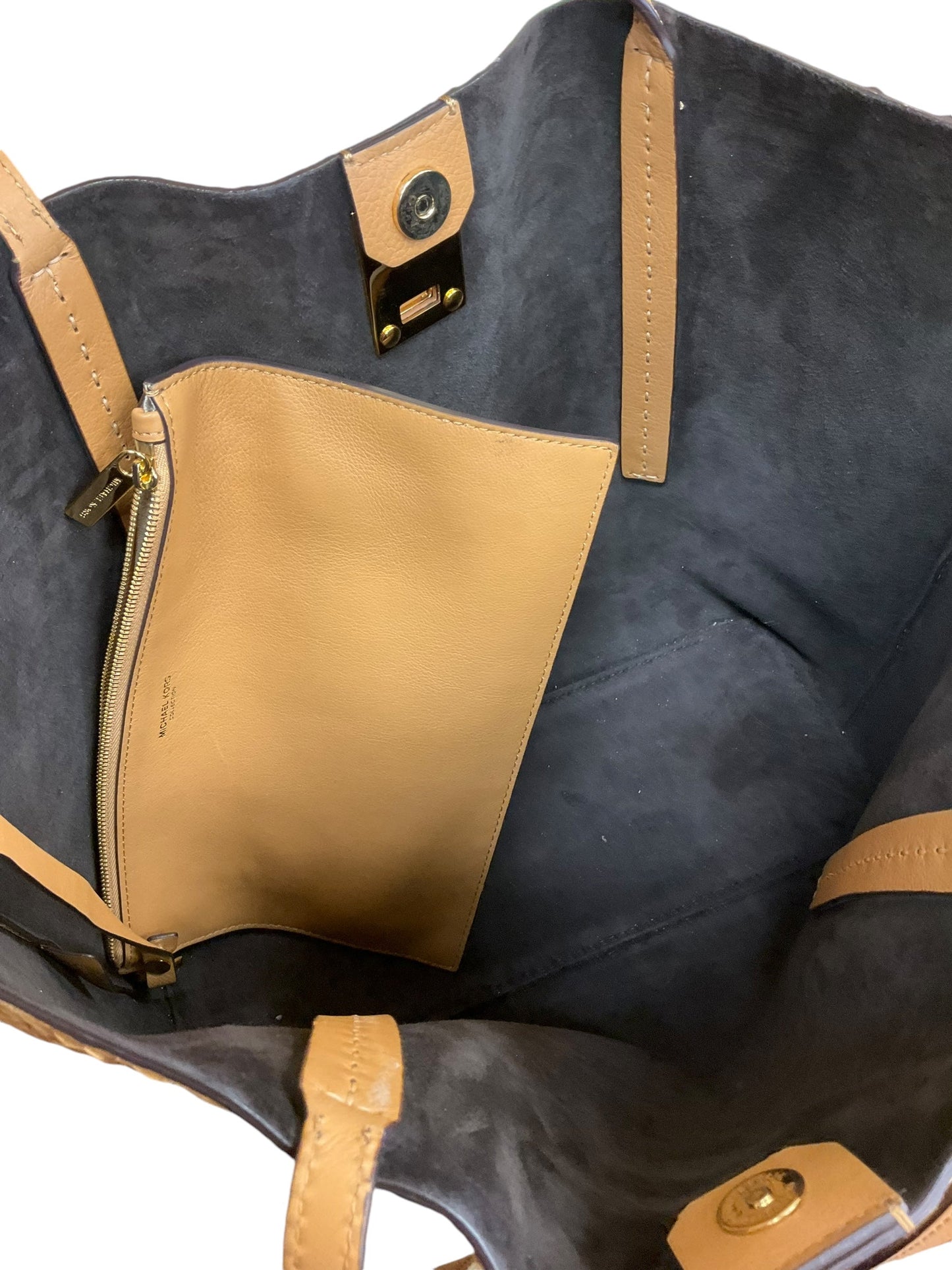 Tote Designer By Michael Kors Collection, Size: Large