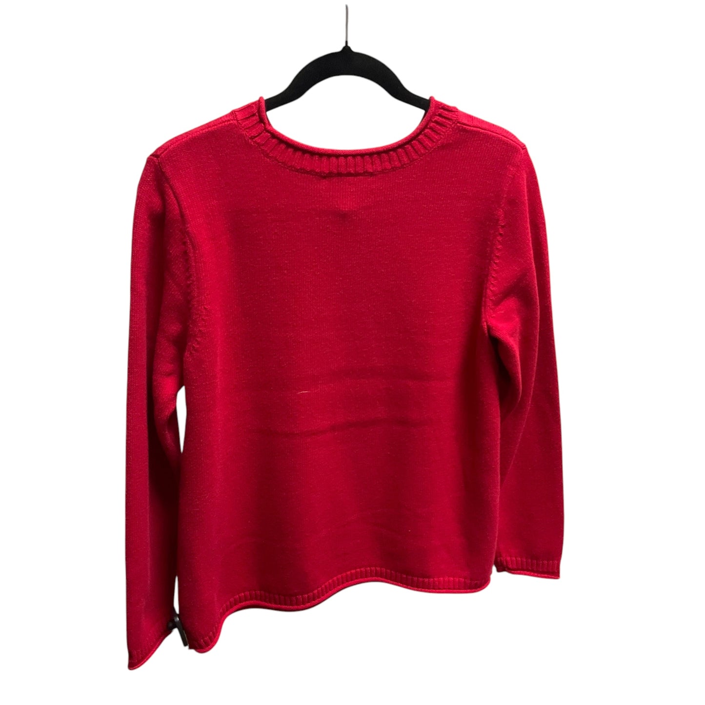 Sweater By Christopher And Banks In Red, Size: Lp