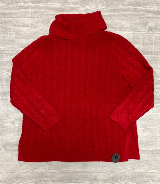 Sweater By Talbots In Red, Size: M