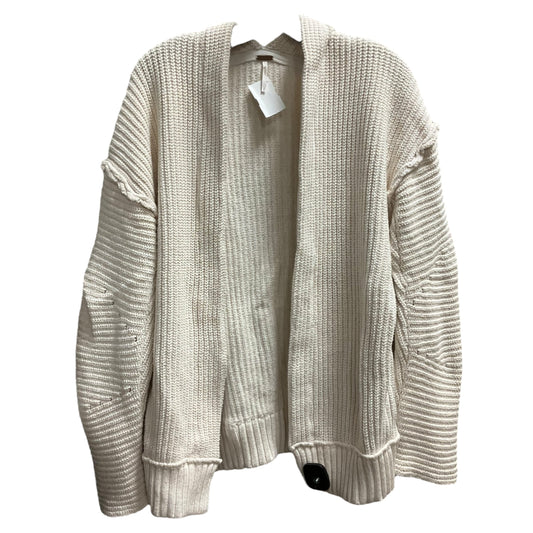 Sweater Cardigan By Free People In Cream, Size: S