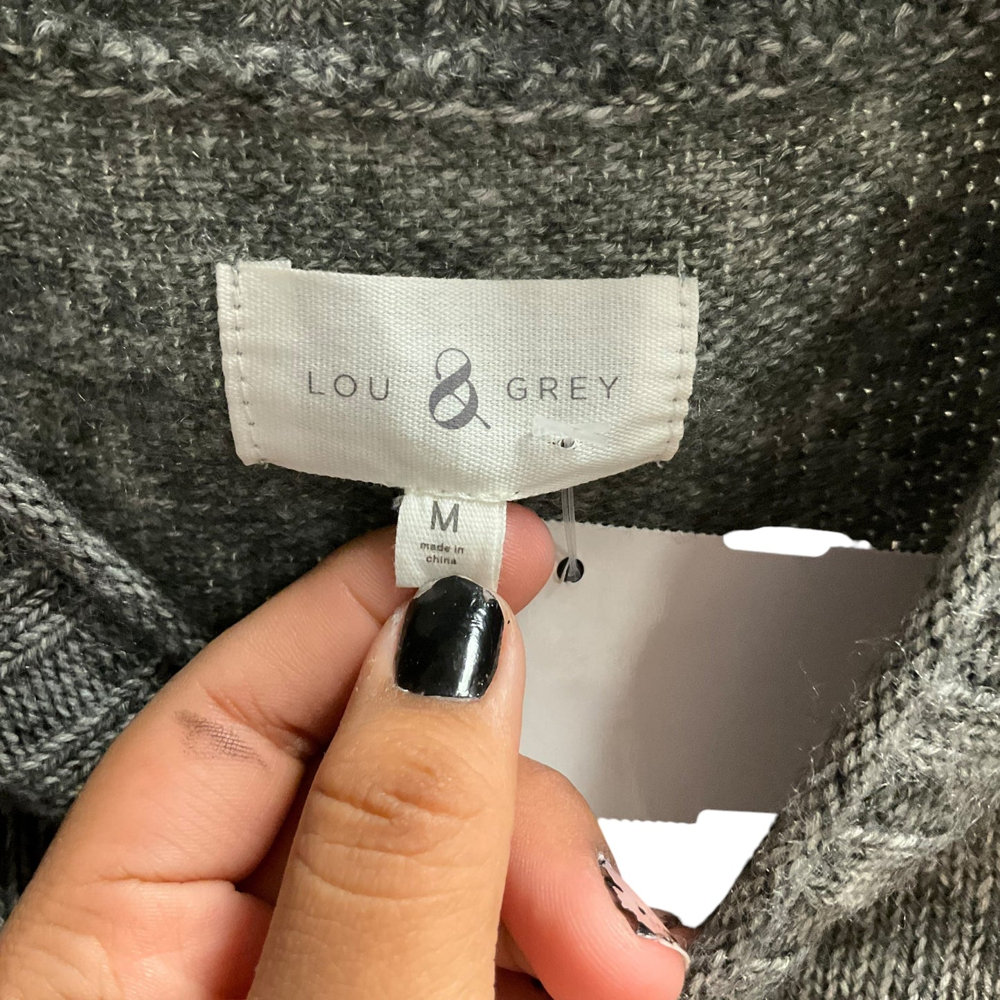 Sweater By Lou And Grey In Grey, Size: M