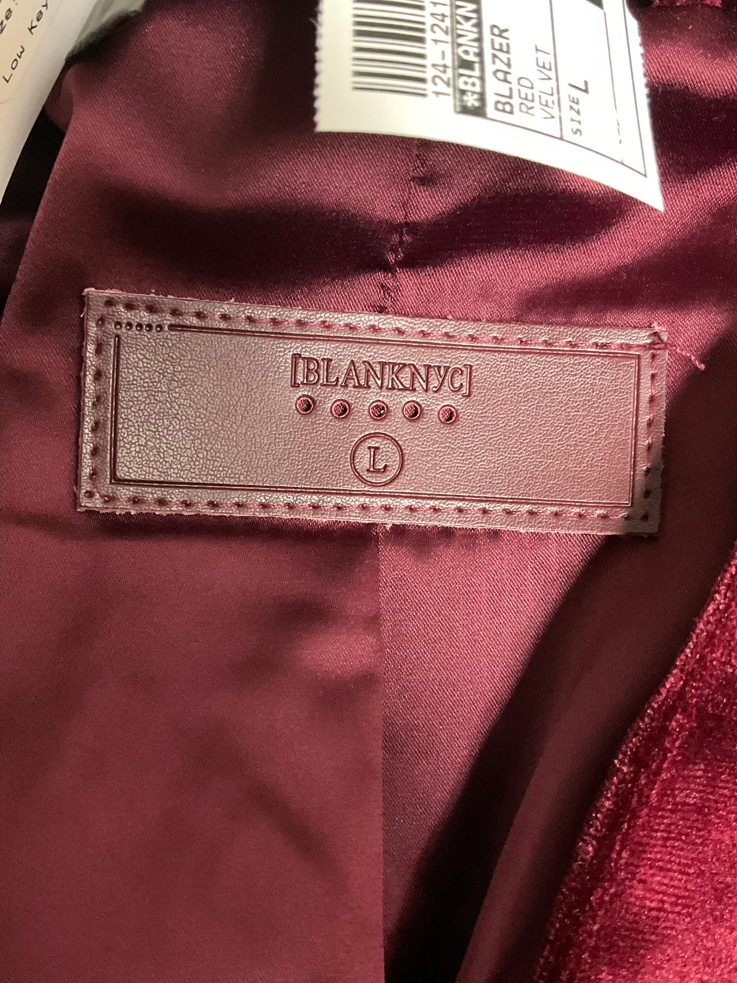 Blazer By Blanknyc In Red, Size: L