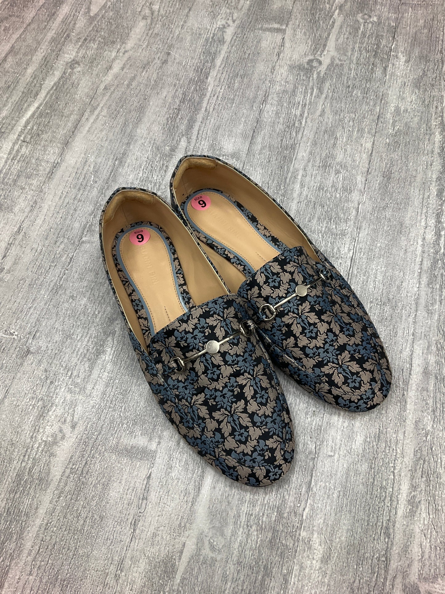 Shoes Flats By Gianni Bini In Floral Print, Size: 9