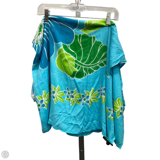 Swimwear Cover-up By Clothes Mentor In Floral Print