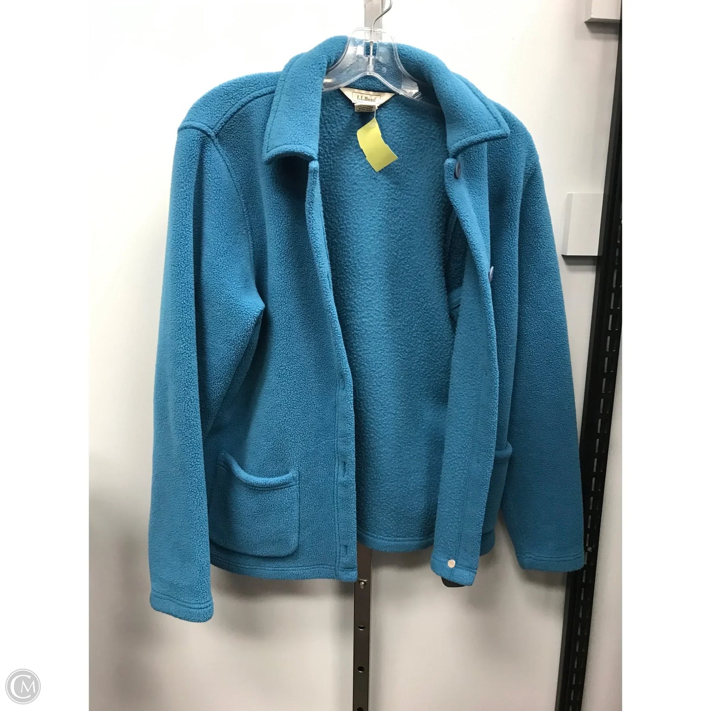 Jacket Shirt By L.l. Bean In Teal, Size: M