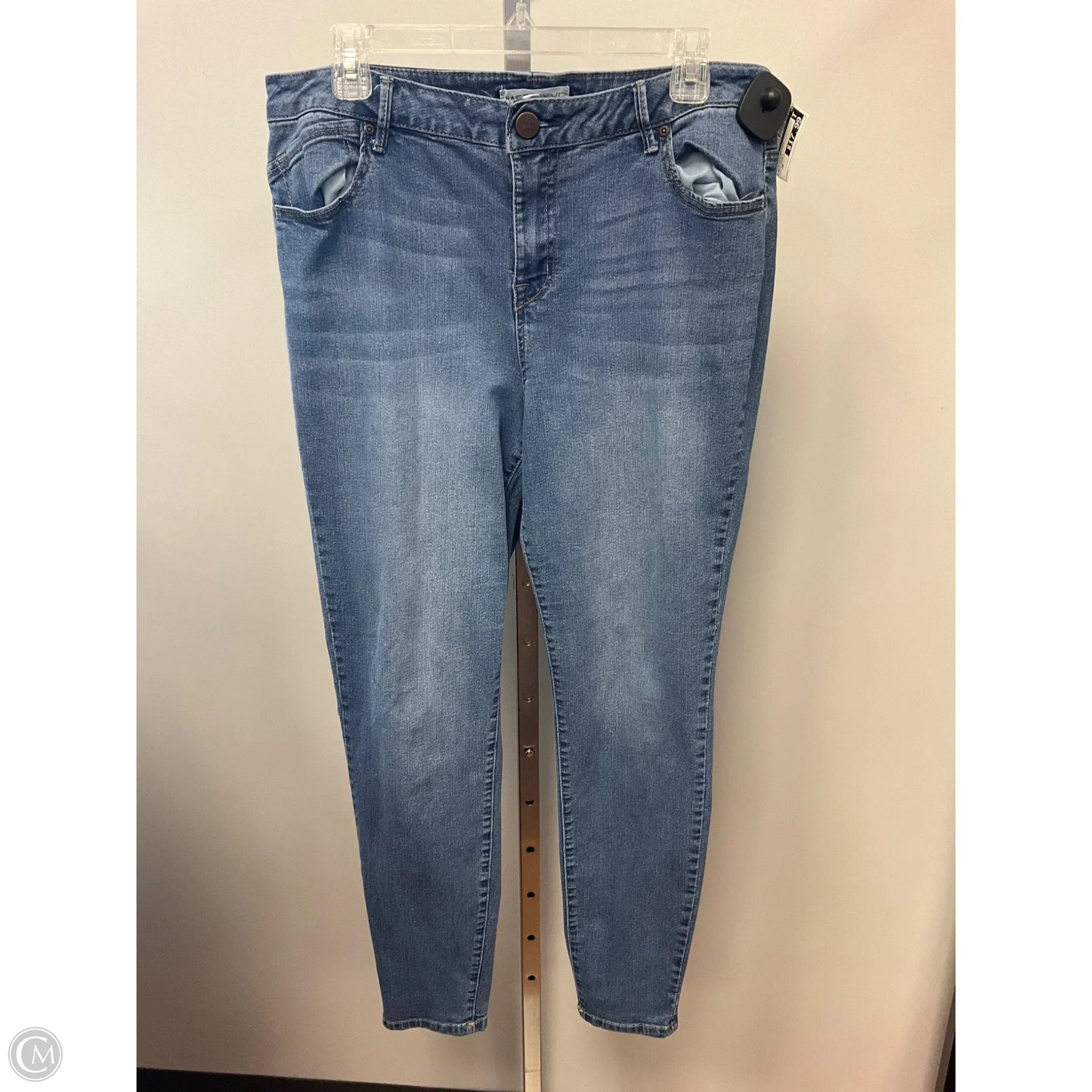 Jeans Straight By Cmc In Blue Denim, Size: 16