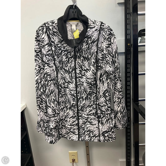 Jacket Other By Cj Banks In Black & White, Size: 1x