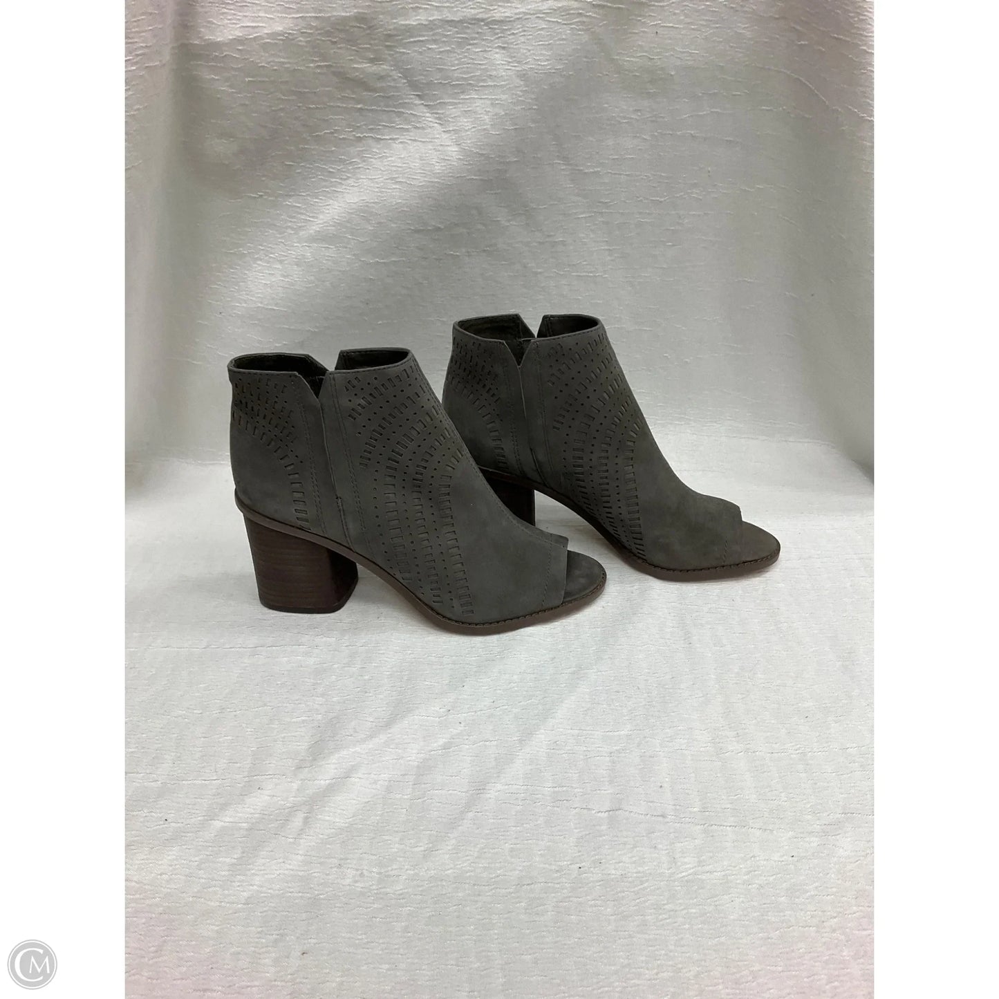 Shoes Heels Block By Vince Camuto In Grey, Size: 8.5