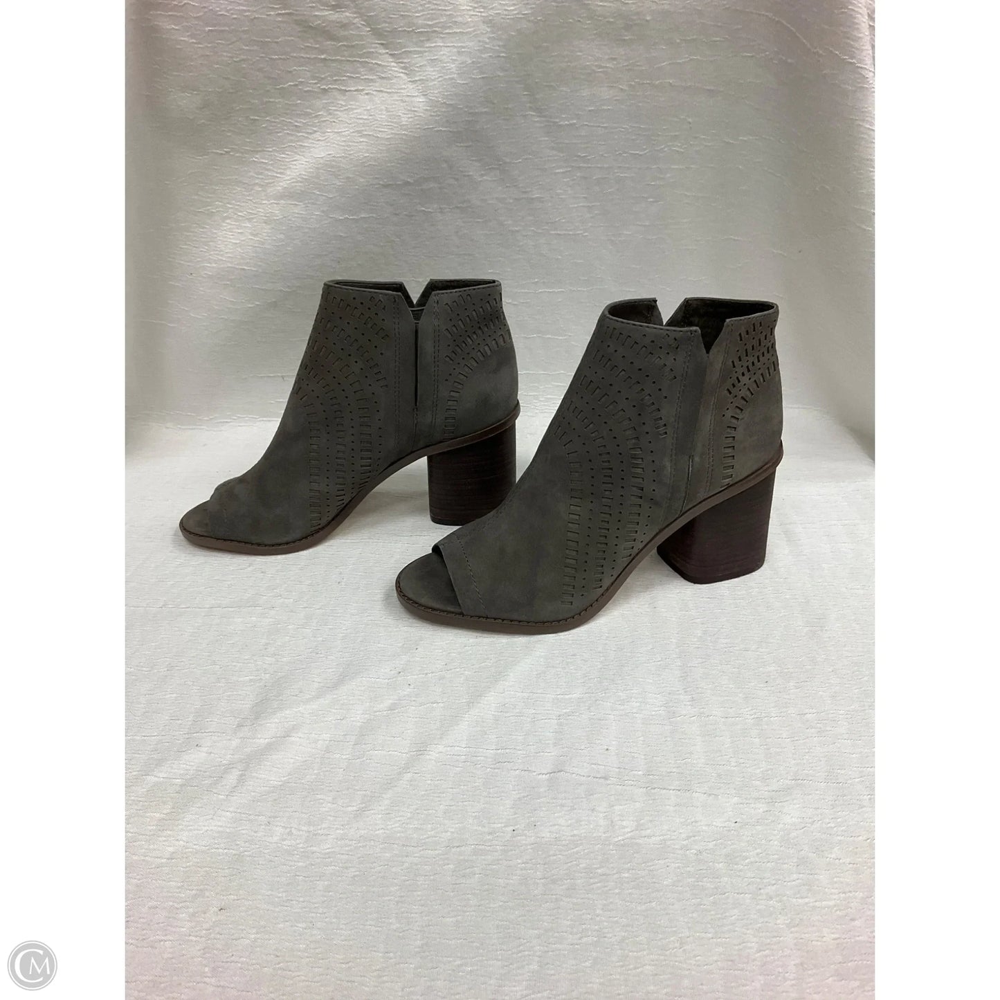 Shoes Heels Block By Vince Camuto In Grey, Size: 8.5