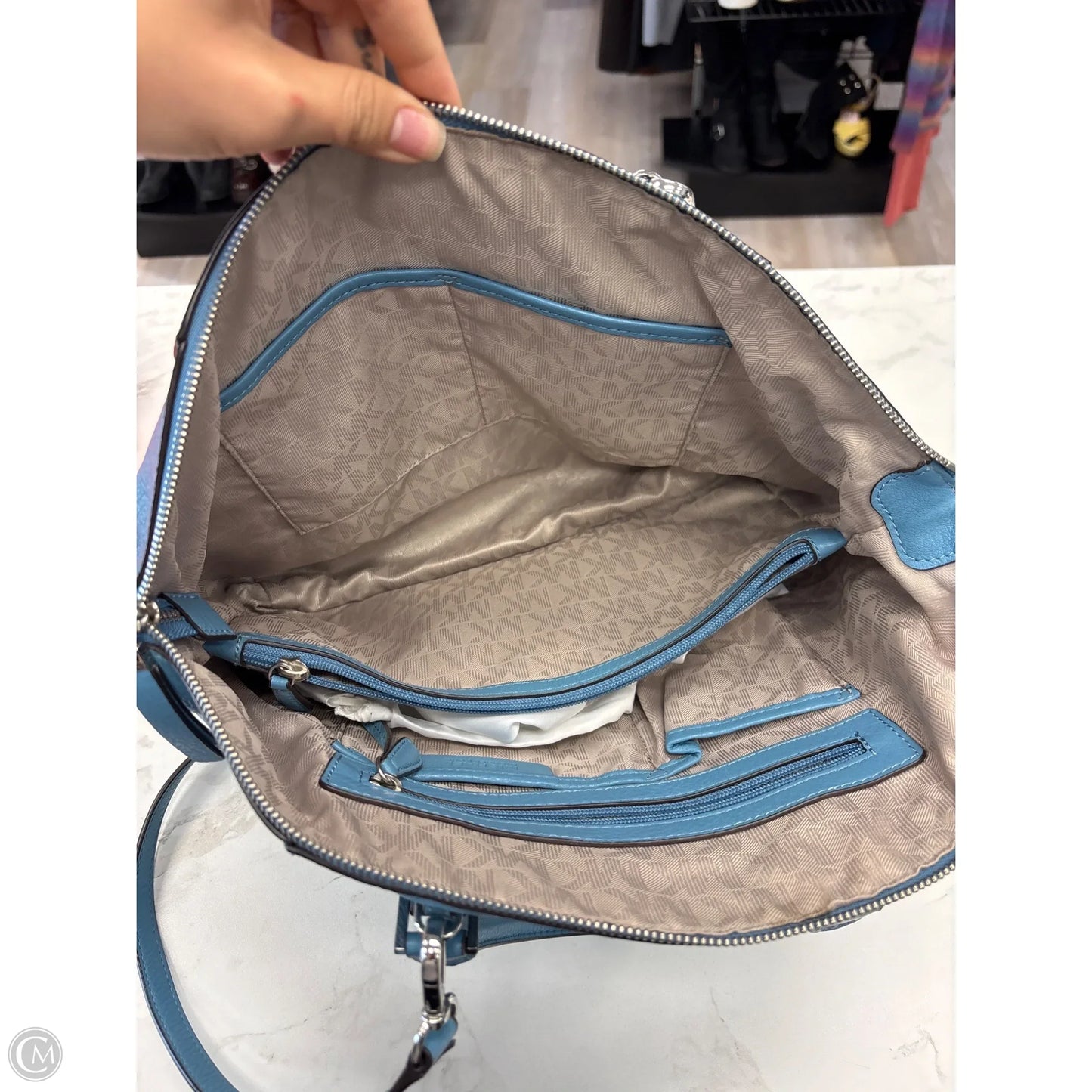 Handbag Designer By Michael Kors, Size: Large