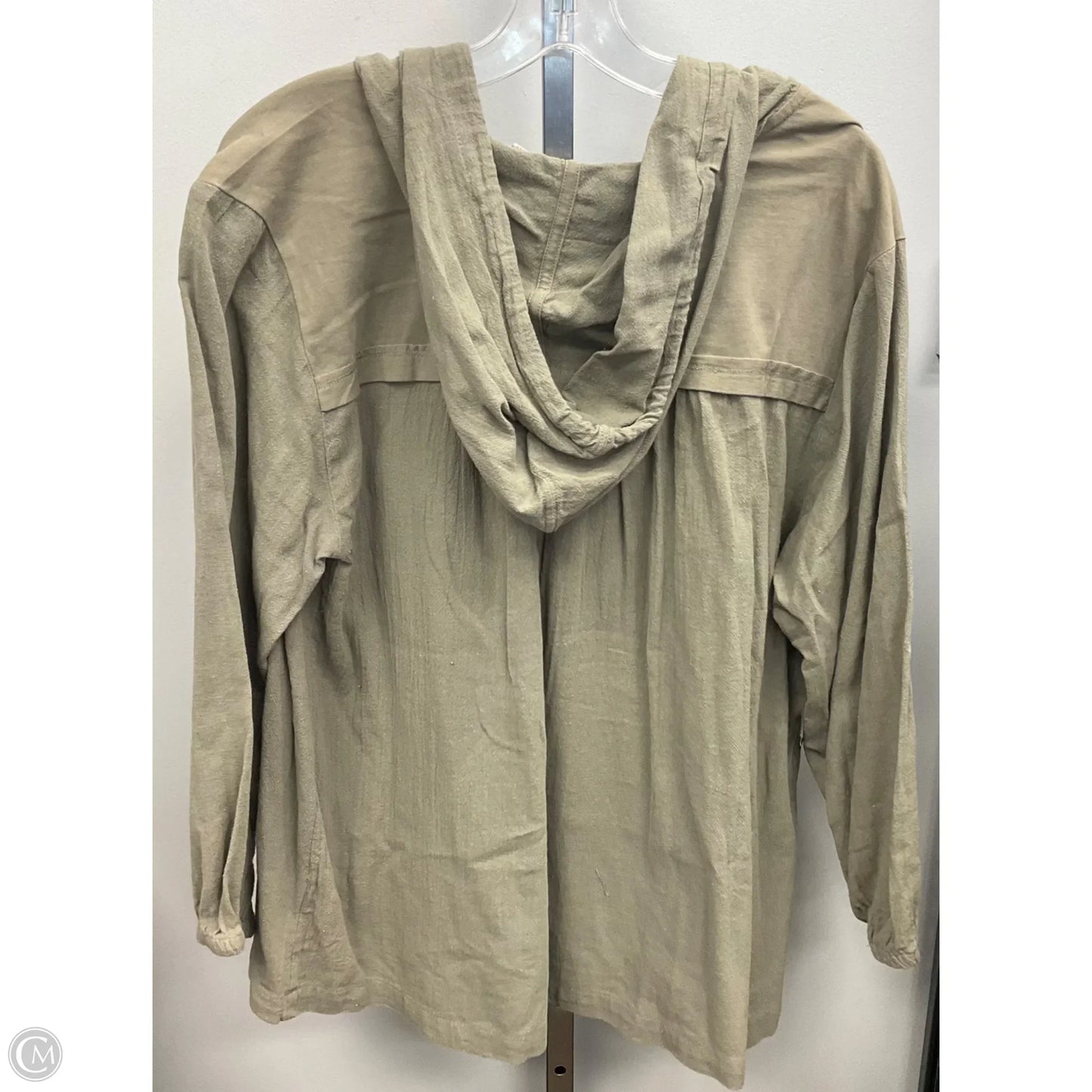 Top Long Sleeve By Soft Surroundings In Green, Size: L