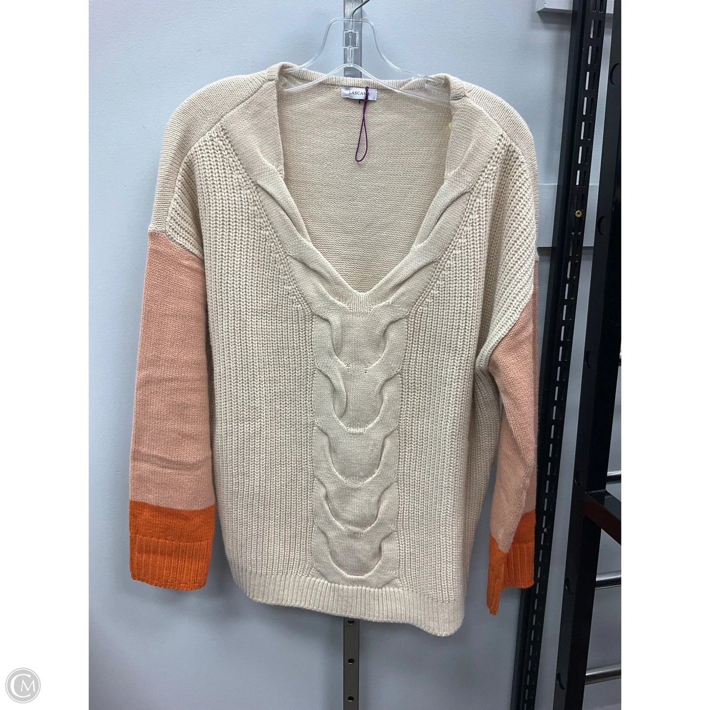 Sweater By Lascana In Cream, Size: L