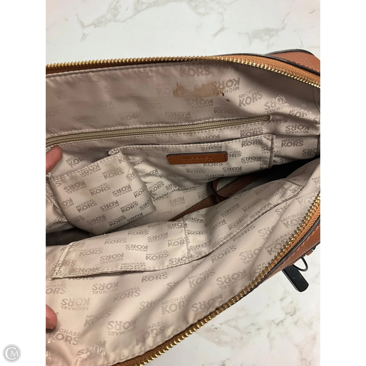 Handbag Designer By Michael Kors, Size: Large