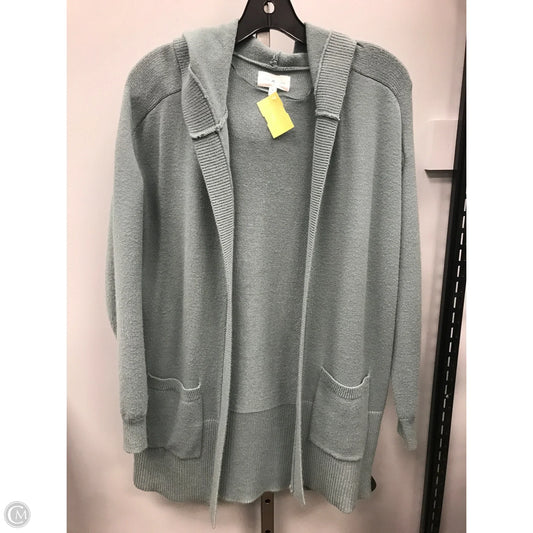 Sweater Cardigan By Lou And Grey In Green, Size: S