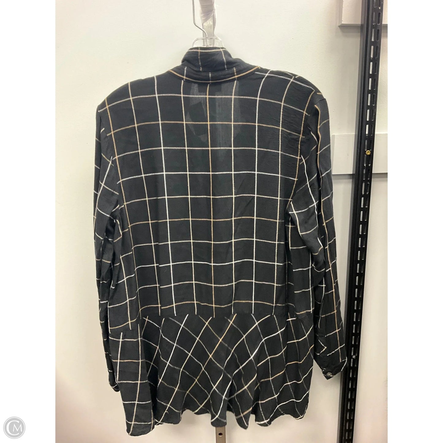 Top Long Sleeve By J. Jill In Black, Size: M