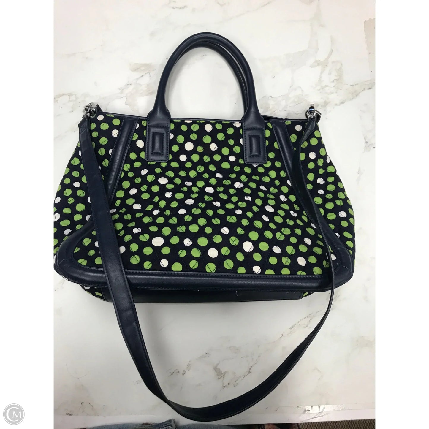 Handbag By Vera Bradley, Size: Large