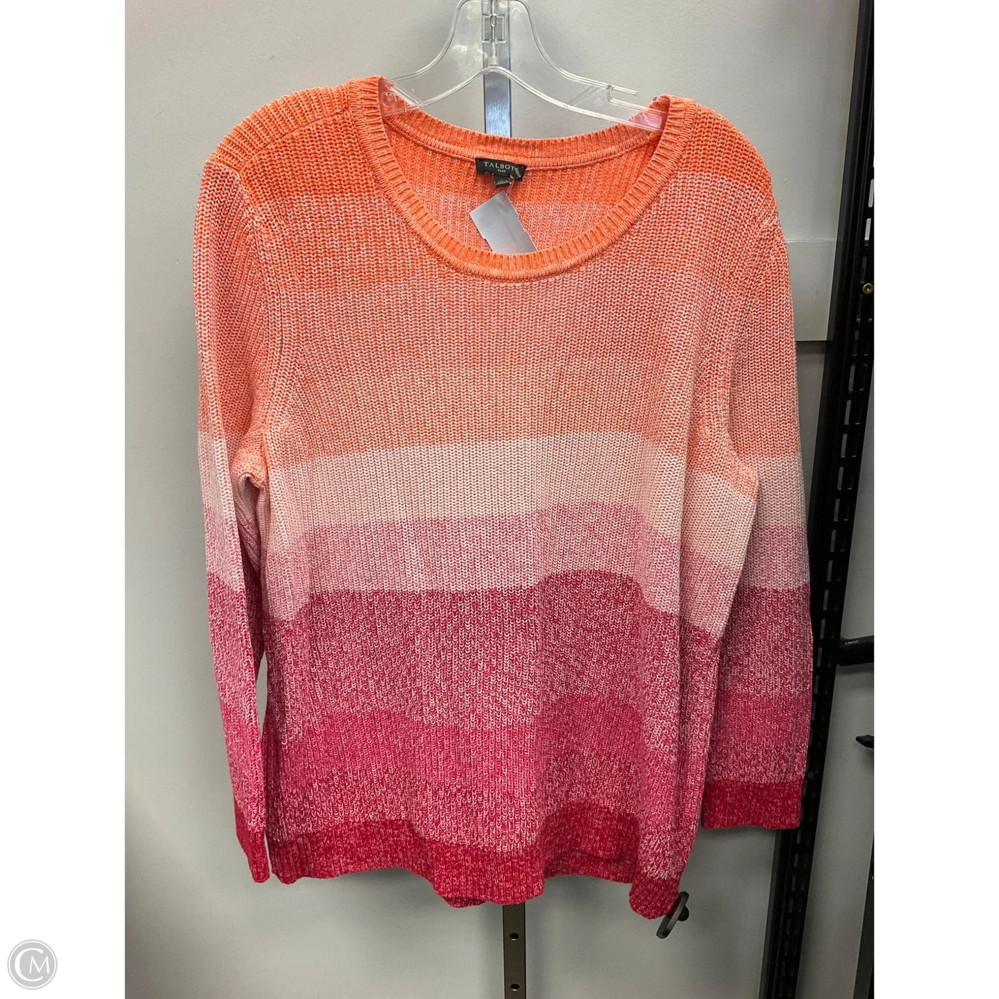 Sweater By Talbots In Multi-colored, Size: 1x