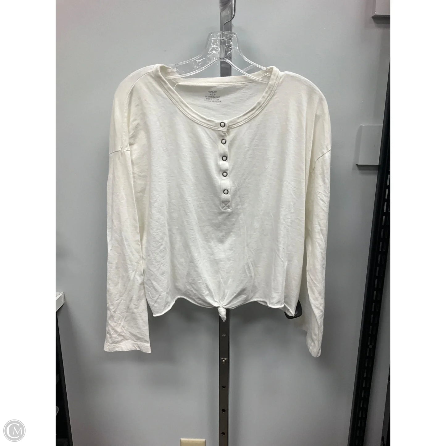 Top Long Sleeve Basic By Aerie In cream