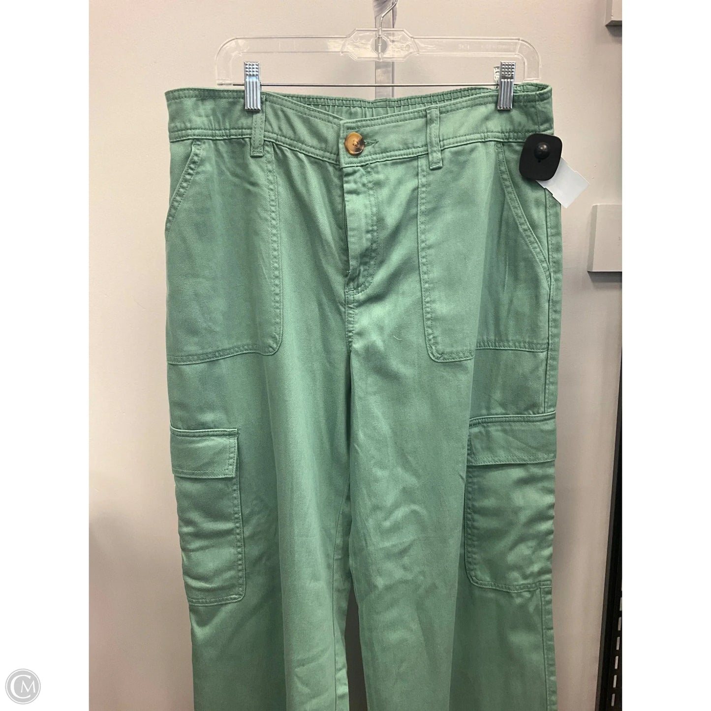 Pants Cargo & Utility By Style And Company In Green, Size: 14