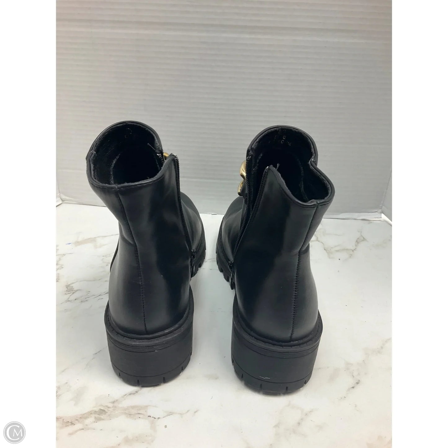Boots Ankle Heels By Nicole Miller In Black, Size: 8.5