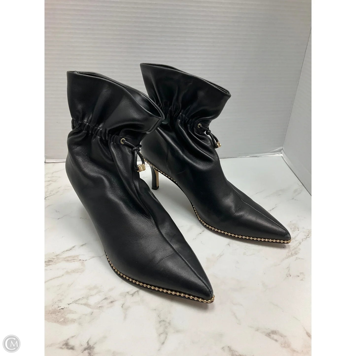 Boots Designer By Coach In Black, Size: 6.5
