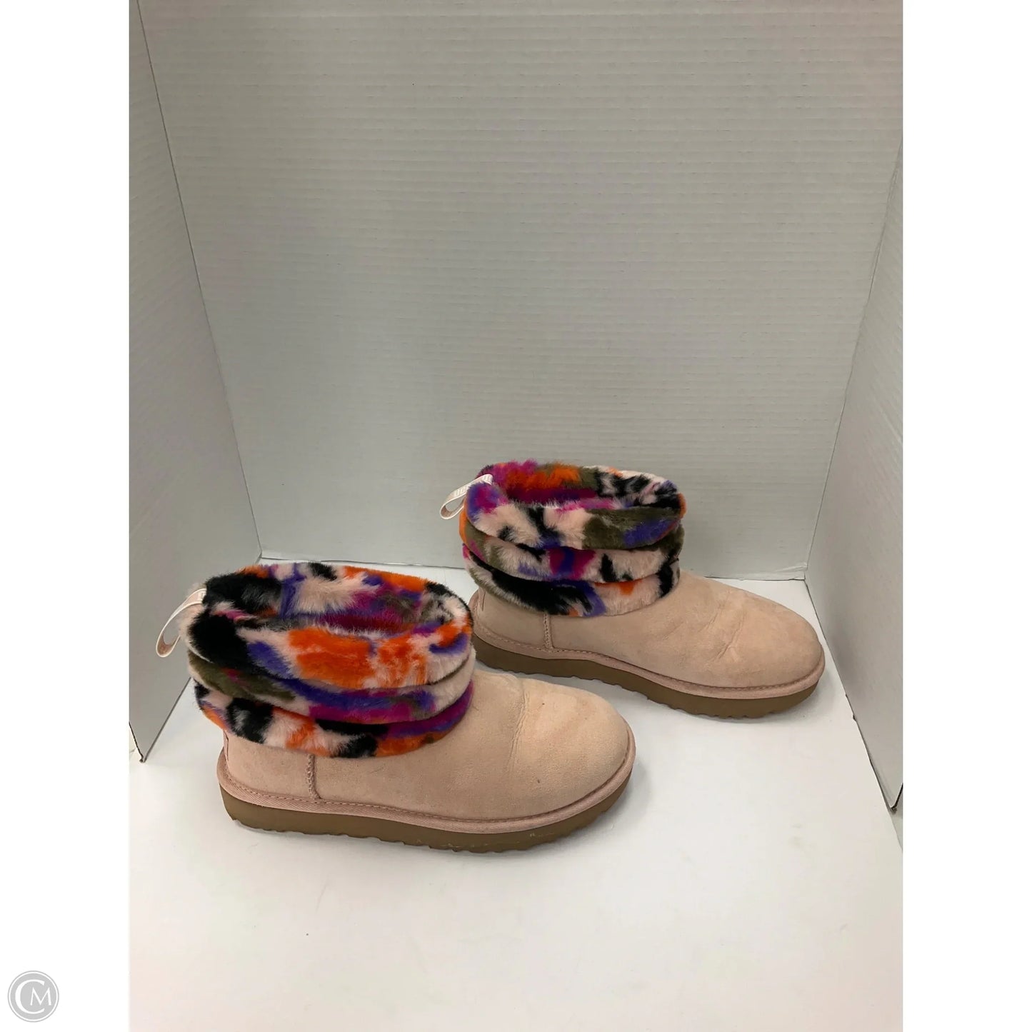 Boots Designer By Ugg In Pink, Size: 7