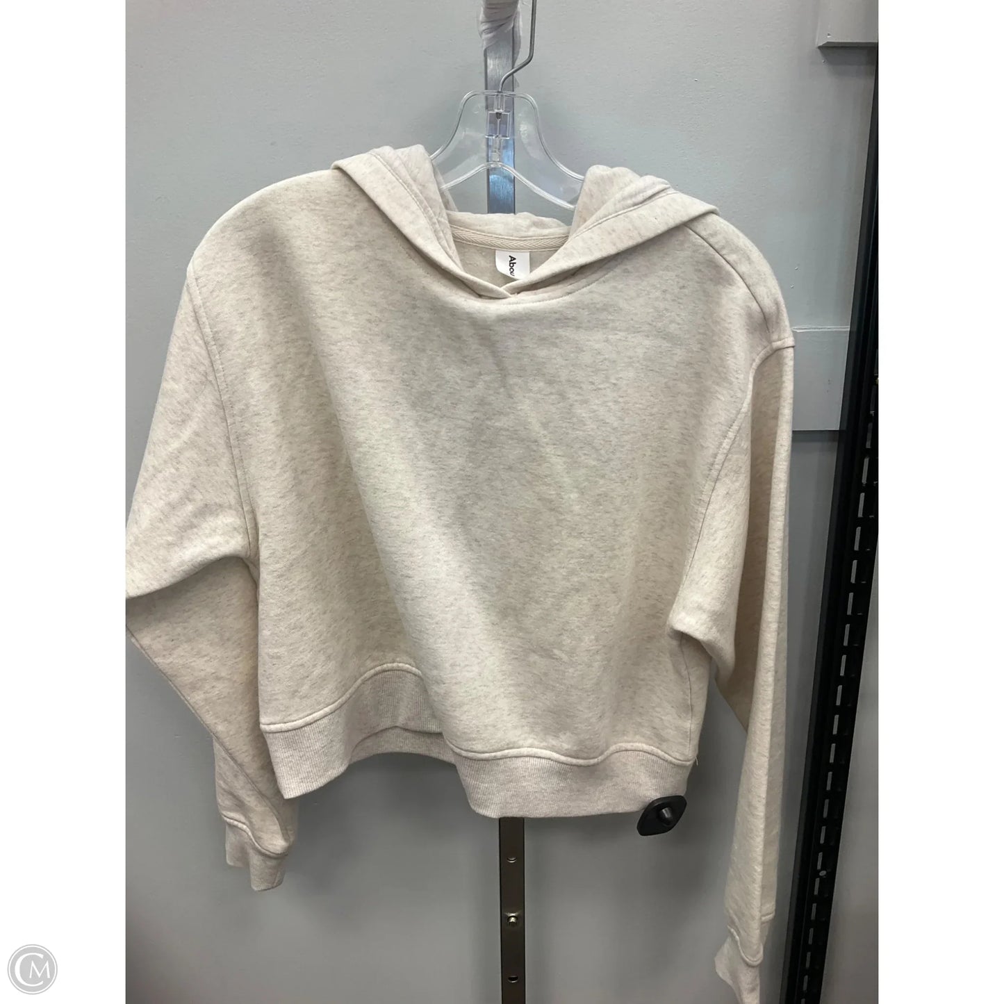Sweatshirt Hoodie By Abound In Cream, Size: S
