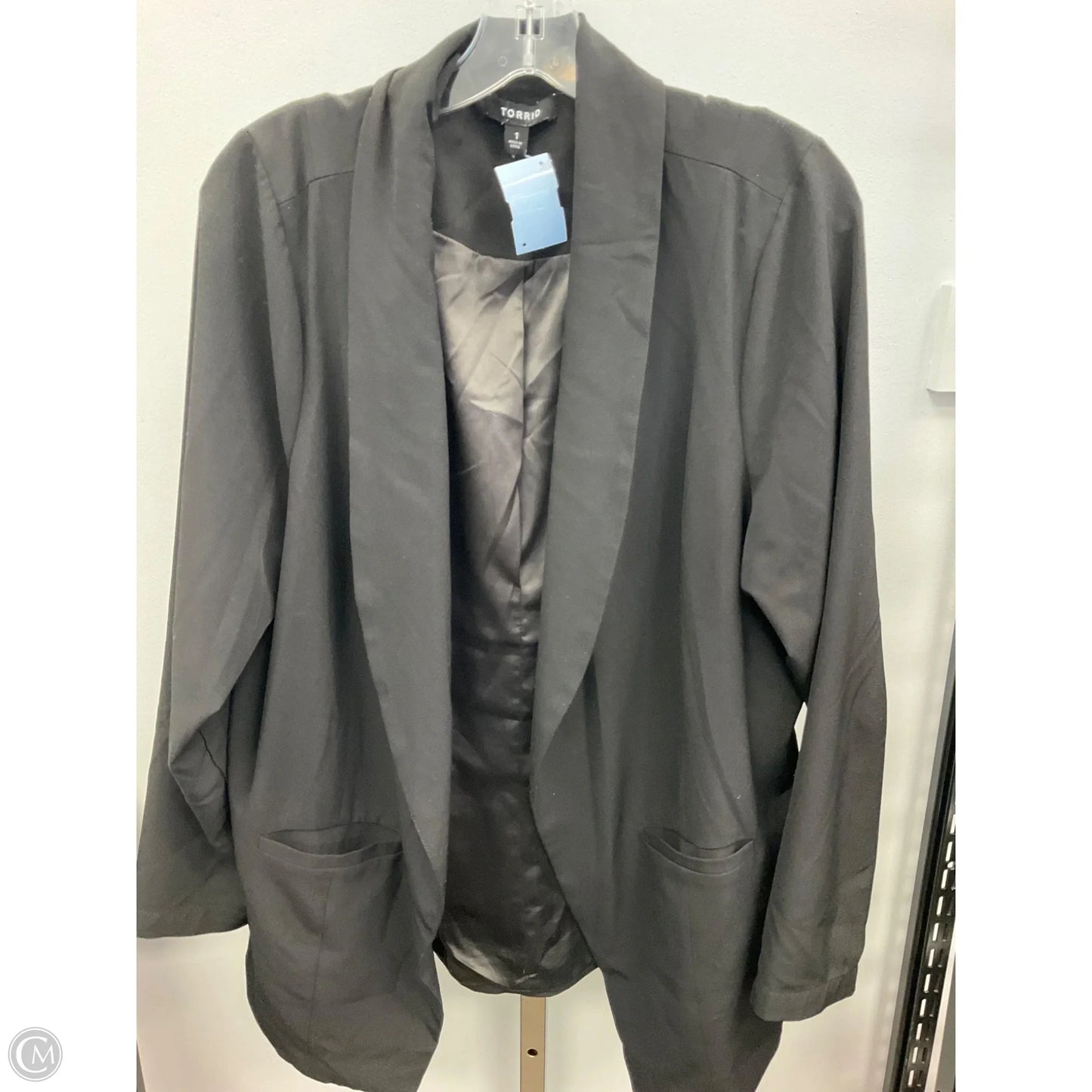 Blazer By Torrid In Black, Size: 1x