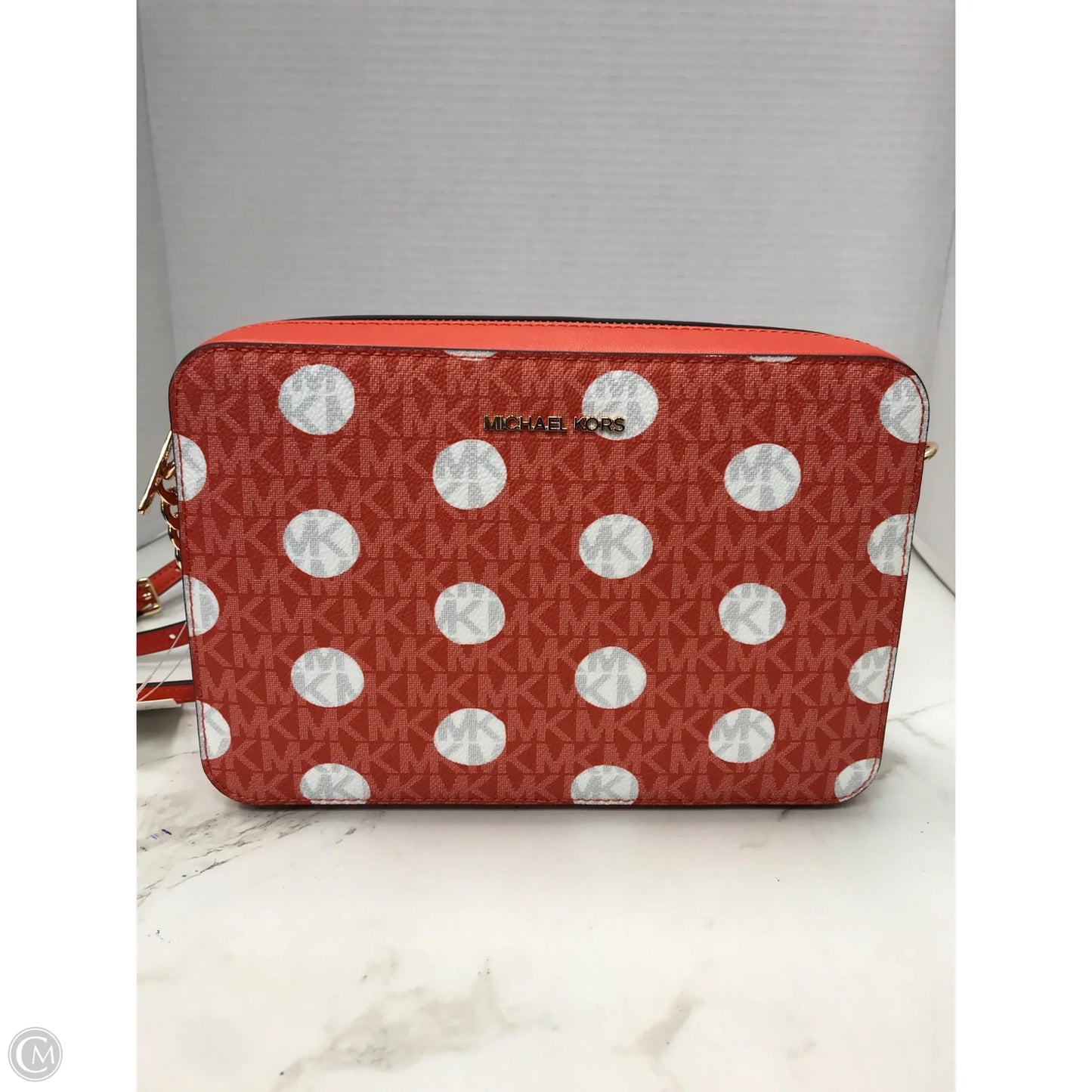 Crossbody Designer By Michael Kors, Size: Medium