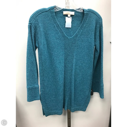 Sweater By Loft In Teal, Size: Xs