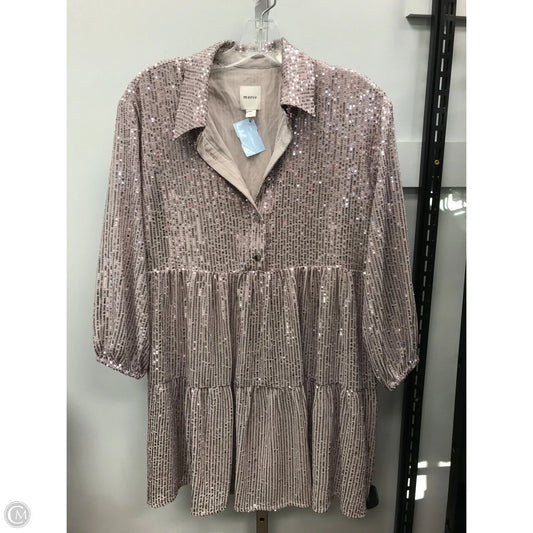 Dress Casual Short By Maeve In Purple, Size: Xs