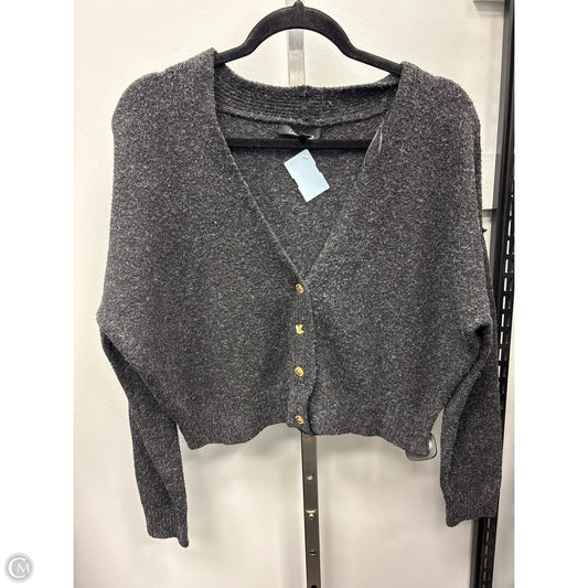 Sweater Cardigan By Love Tree In Black, Size: S
