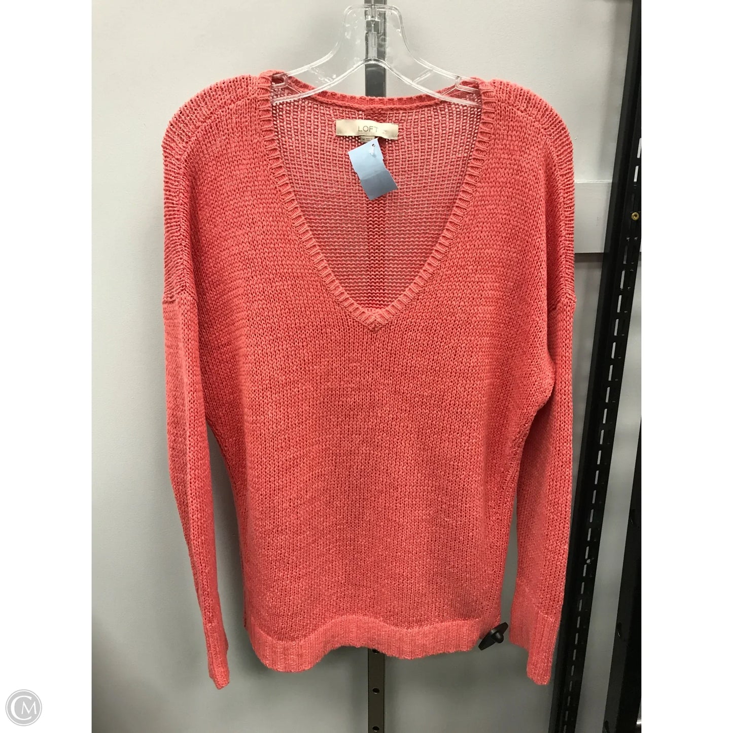Sweater By Loft In Coral, Size: M