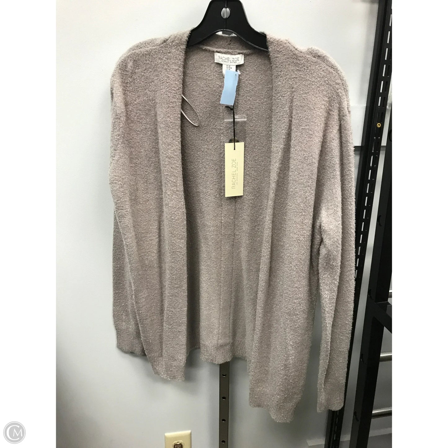 Sweater Cardigan By Rachel Zoe In Grey, Size: M