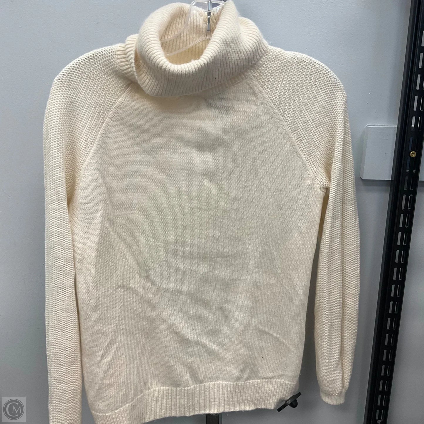 Sweater By Loft In Cream, Size: S