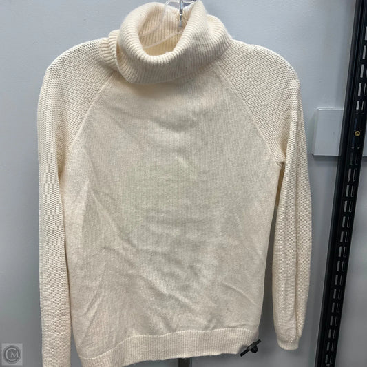 Sweater By Loft In Cream, Size: S