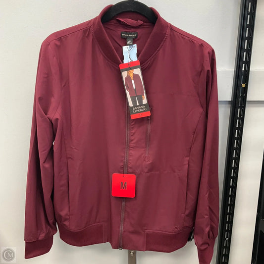 Jacket Other By Banana Republic In Maroon, Size: M